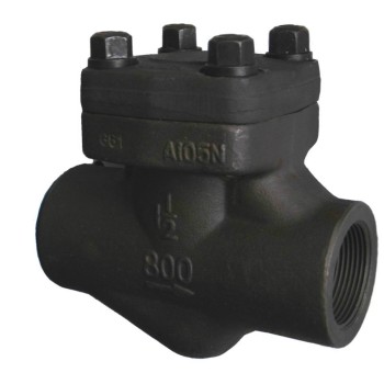 CS Forged Steel Horizontal Lift Check Valve / NRV Bolted Screwed  IBR Approved With TC (Wj-Neta)